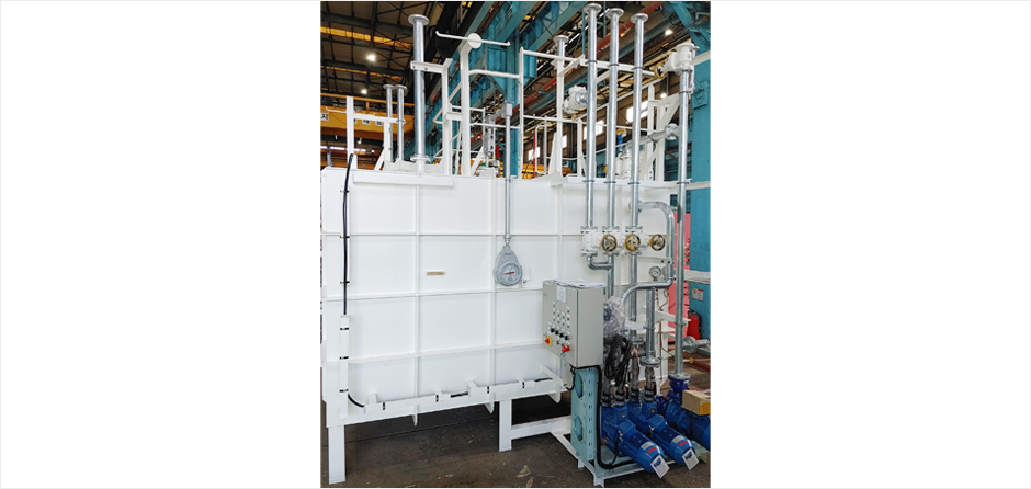 SEWAGE COLLECTING TANK MODULE